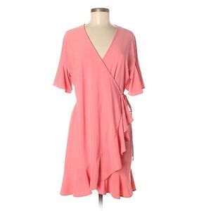 Leith pink wrap dress size XXL